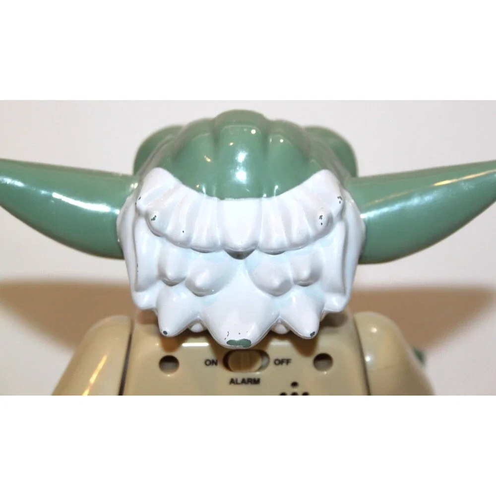 Star Wars Lego Yoda Jedi Master Digital Alarm Clock Minifigure Green Works 2015